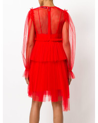 rotes Kleid von MSGM