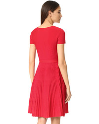 rotes Kleid von Salvatore Ferragamo