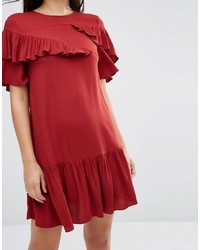 rotes Kleid von Asos