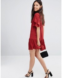 rotes Kleid von Asos