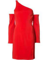 rotes Kleid von Thierry Mugler