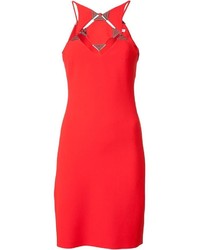 rotes Kleid von Thierry Mugler