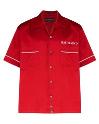 rotes Kurzarmhemd von Mastermind Japan