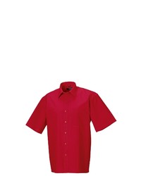 rotes Kurzarmhemd von Russell