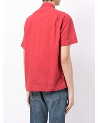 rotes Kurzarmhemd von Polo Ralph Lauren