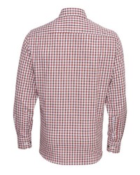 rotes Langarmhemd mit Vichy-Muster von HATICO