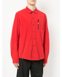 rotes Langarmhemd von 99% Is