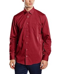 rotes Langarmhemd von Casamoda
