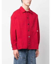 rotes Langarmhemd von Jacquemus