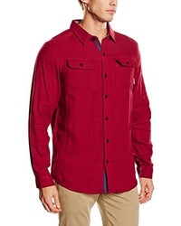 rotes Langarmhemd von Columbia