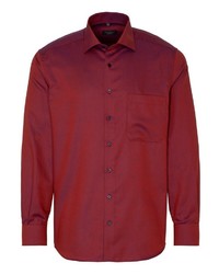 rotes Langarmhemd von Eterna
