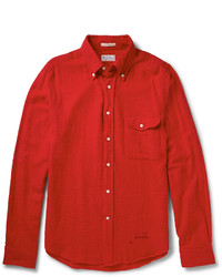 rotes Langarmhemd von Gant