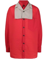 rotes Langarmhemd von Kolor