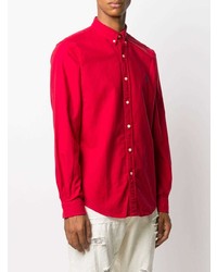rotes Langarmhemd von Polo Ralph Lauren