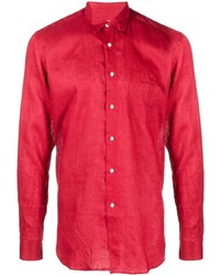 rotes Langarmhemd von PENINSULA SWIMWEA