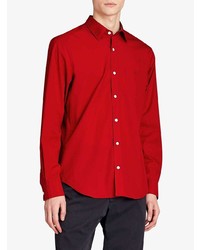 rotes Langarmhemd von Burberry