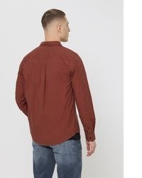 rotes Langarmhemd von STREET ONE MEN