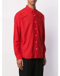 rotes Langarmhemd von Ami Paris