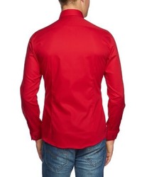 rotes Langarmhemd von Venti