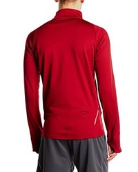 rotes Langarmshirt von Asics