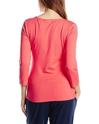 rotes Langarmshirt von Fransa