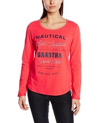 rotes Langarmshirt von Gaastra