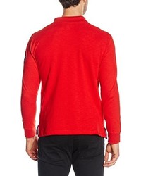 rotes Langarmshirt von Geographical Norway