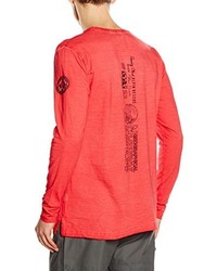 rotes Langarmshirt von Geographical Norway