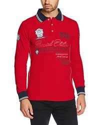 rotes Langarmshirt von Geographical Norway