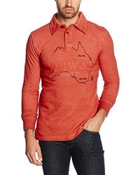 rotes Langarmshirt von Geographical Norway