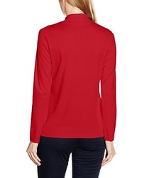 rotes Langarmshirt von Hajo