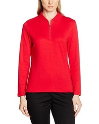 rotes Langarmshirt von Hajo