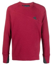 rotes Langarmshirt von Klättermusen