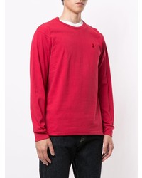 rotes Langarmshirt von A Bathing Ape