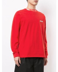 rotes Langarmshirt von A Bathing Ape