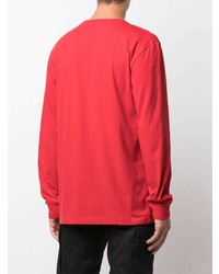 rotes Langarmshirt von Off-White