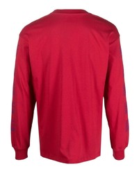 rotes Langarmshirt von PACCBET