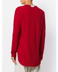 rotes Langarmshirt von Lost & Found Rooms