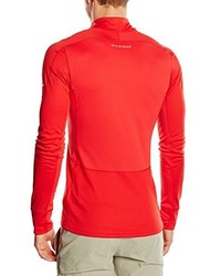 rotes Langarmshirt von Mammut