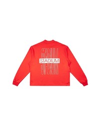 rotes Langarmshirt von Stadium Goods