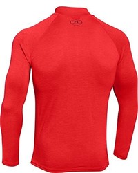 rotes Langarmshirt von Under Armour