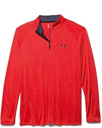 rotes Langarmshirt von Under Armour