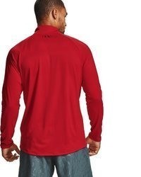 rotes Langarmshirt von Under Armour