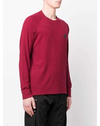 rotes Langarmshirt von Klättermusen