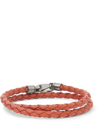 rotes Lederarmband von Tod's