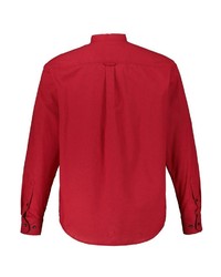 rotes Leinen Langarmhemd von JP1880