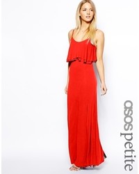 rotes Maxikleid von Asos