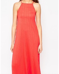 rotes Maxikleid von Asos