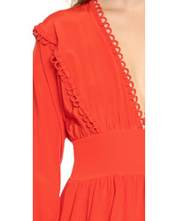 rotes Maxikleid von Cynthia Rowley