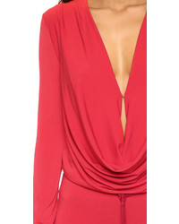 rotes Maxikleid von Rachel Zoe